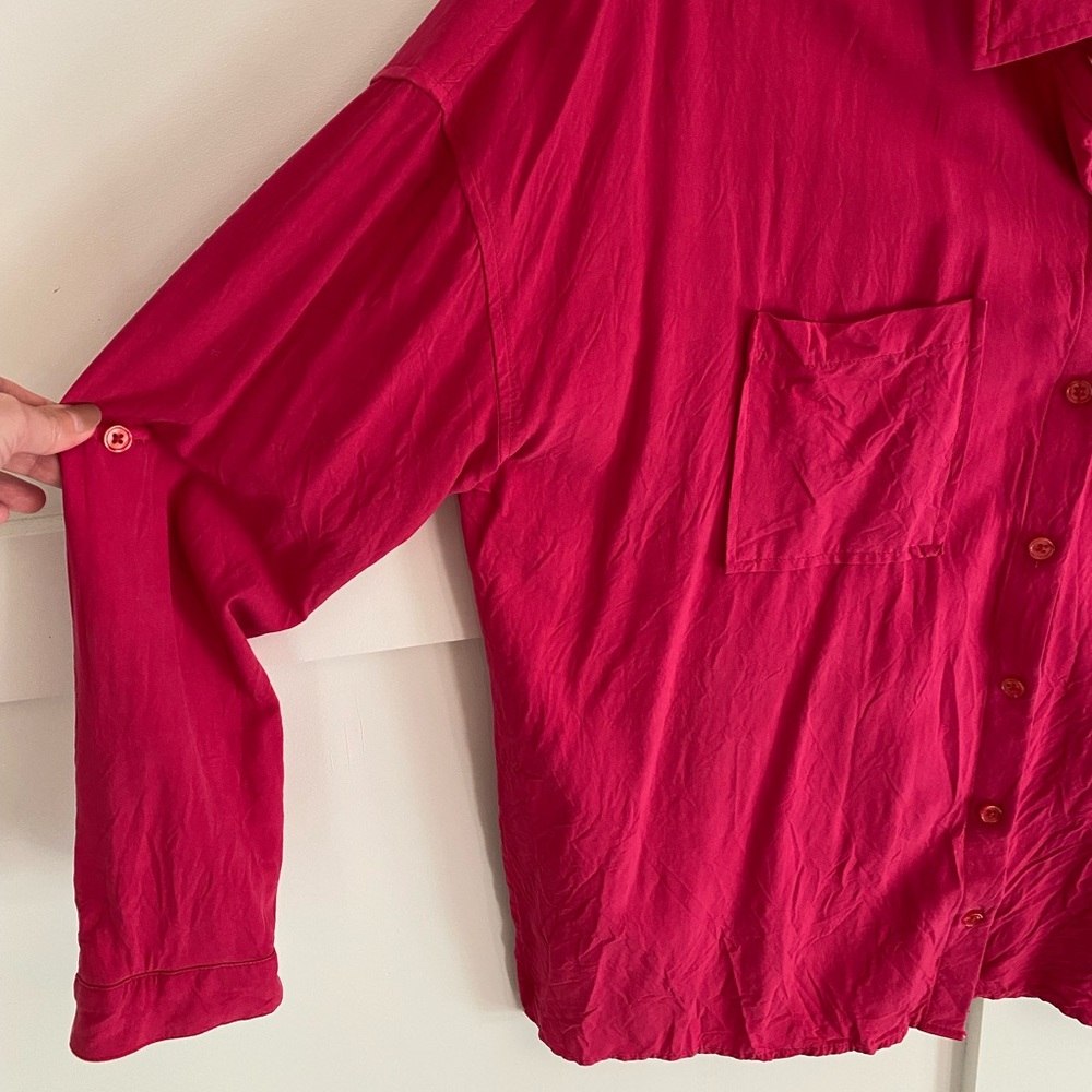 Dear John Small Button Front Blouse - image 3